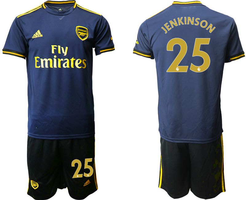 Men 2019-2020 club Arsenal away #25 blue Soccer Jerseys